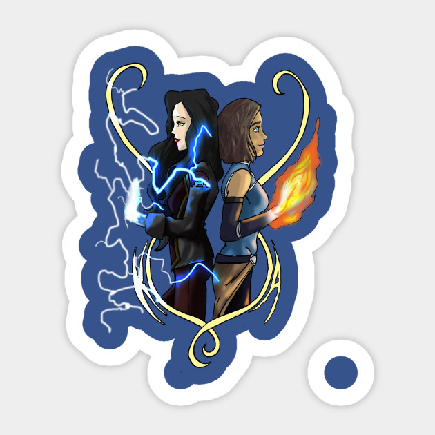 Back to Back Manga Sticker TeePublic